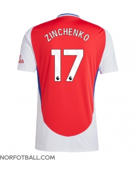 Billige Fotballdrakt Arsenal Oleksandr Zinchenko #17 Replika Hjemmedrakt 2024-25 Kortermet